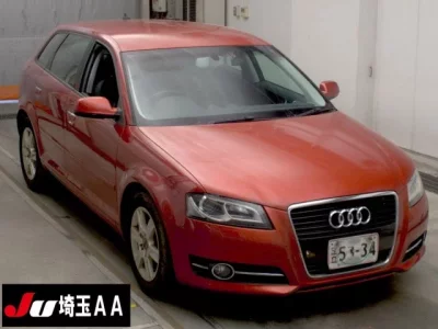 Audi A3  с аукциона в Японии