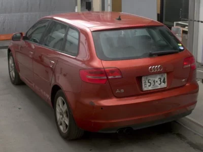 Audi A3  с аукциона в Японии