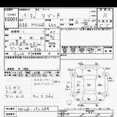 Suzuki WAGON R  с аукциона в Японии