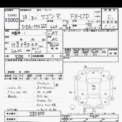 Suzuki WAGON R  с аукциона в Японии