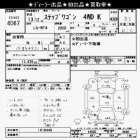 Honda STEP WAGON лот № 4067 оценка 3.5  с аукциона в Японии 6