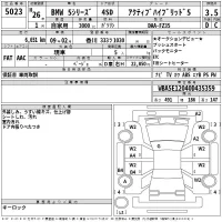 BMW 5-Series лот № 5023 оценка 3.5  с аукциона в Японии 2