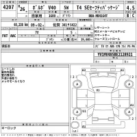 Volvo V40 лот № 4207 оценка 4.5  с аукциона в Японии 2