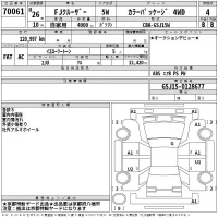 Toyota FJ CRUISER лот № 70061 оценка 4  с аукциона в Японии 2