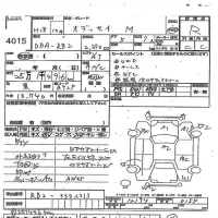 Honda ODYSSEY лот № 4015 оценка R  с аукциона в Японии 3