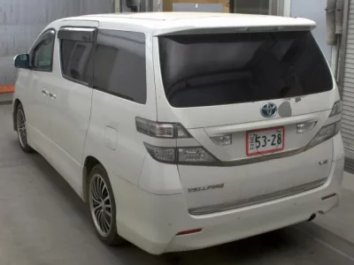 Toyota VELLFIRE  с аукциона в Японии