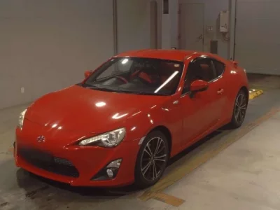 Toyota 86  с аукциона в Японии