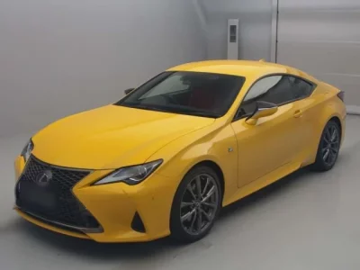 Lexus RC  с аукциона в Японии