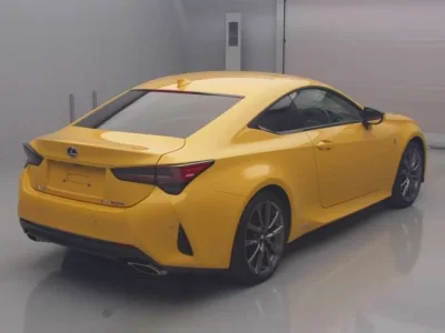 Lexus RC  с аукциона в Японии