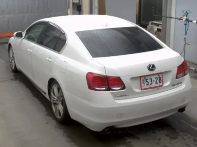 Lexus GS  с аукциона в Японии