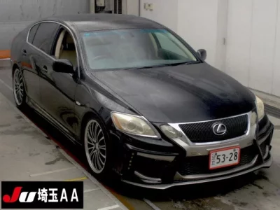 Lexus GS  с аукциона в Японии