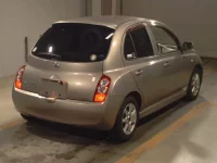 Nissan MARCH лот № 4036 оценка R  с аукциона в Японии 1
