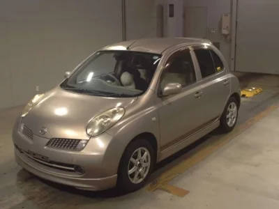 Nissan MARCH  с аукциона в Японии