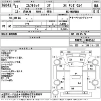 Isuzu ELF лот № 76042 оценка RA  с аукциона в Японии 2