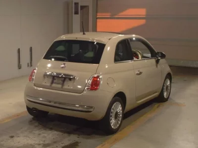 Fiat 500  с аукциона в Японии