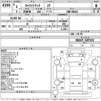 Suzuki CARRY TRUCK лот № 4399 оценка R  с аукциона в Японии 2