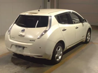 Nissan LEAF  с аукциона в Японии