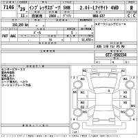 Subaru IMPREZA лот № 7146 оценка R  с аукциона в Японии 2