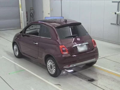 Fiat 500  с аукциона в Японии