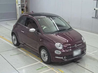 Fiat 500  с аукциона в Японии