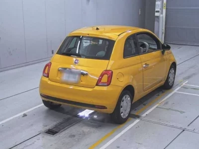 Fiat 500  с аукциона в Японии