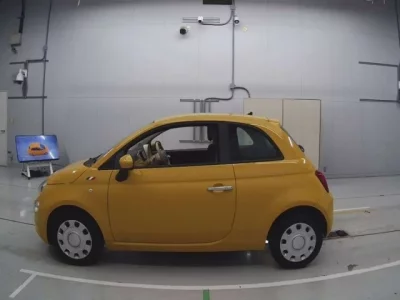 Fiat 500  с аукциона в Японии