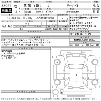 BMW MINI лот № 38066 оценка 4.5  с аукциона в Японии 11