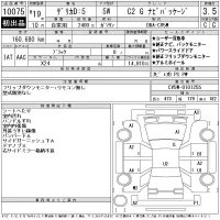 Mitsubishi DELICA D5 лот № 10075 оценка 3.5  с аукциона в Японии 11