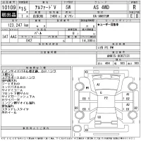 Toyota ALPHARD лот № 10109 оценка R  с аукциона в Японии 11