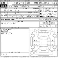 Mercedes-Benz A CLASS лот № 38127 оценка 4.5  с аукциона в Японии 11