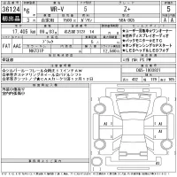 Honda WR-V лот № 36124 оценка 5  с аукциона в Японии 11