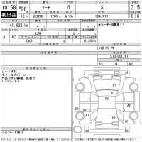 Nissan MARCH лот № 10158 оценка 3.5  с аукциона в Японии 6