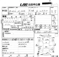 Honda N ONE лот № 8122 оценка 3.5  с аукциона в Японии 5