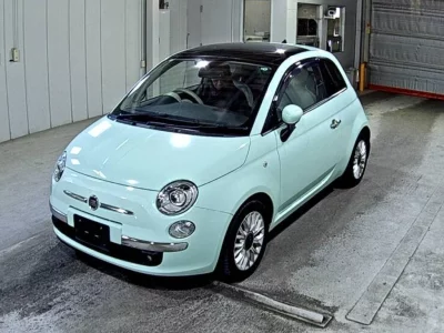 Fiat 500  с аукциона в Японии