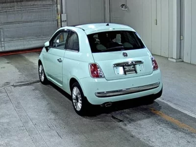 Fiat 500  с аукциона в Японии