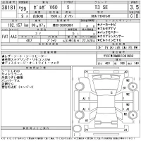 Volvo V60 лот № 38181 оценка 3.5  с аукциона в Японии 11