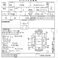 Daihatsu MIRA лот № 182 оценка R  с аукциона в Японии 10