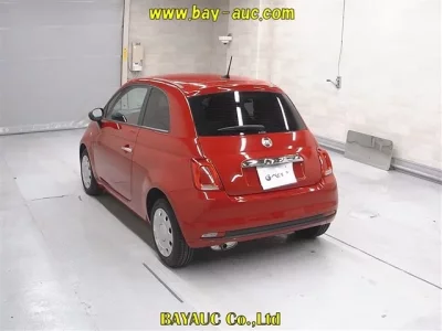 Fiat 500  с аукциона в Японии