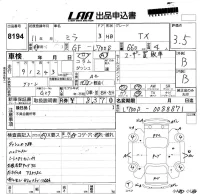 Daihatsu MIRA лот № 8194 оценка 3.5  с аукциона в Японии 5