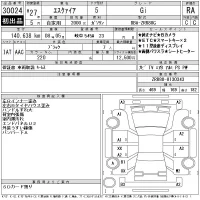 Toyota ESQUIRE лот № 30024 оценка RA  с аукциона в Японии 11
