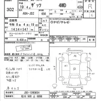 Honda THATS лот № 302 оценка R  с аукциона в Японии 2