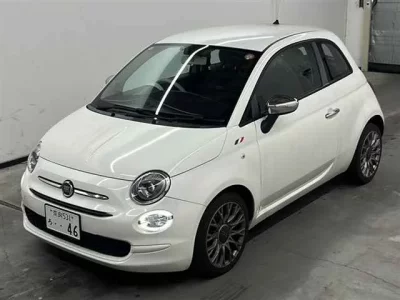 Fiat 500  с аукциона в Японии