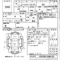 Toyota HIACE VAN лот № 3060 оценка 3.5  с аукциона в Японии 5