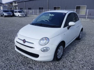 Fiat 500  с аукциона в Японии
