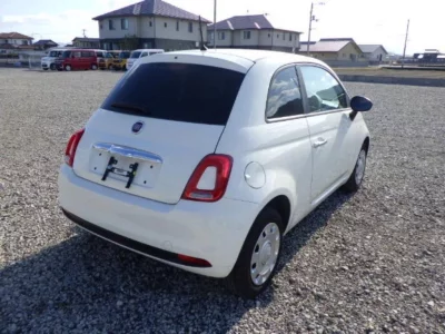 Fiat 500  с аукциона в Японии