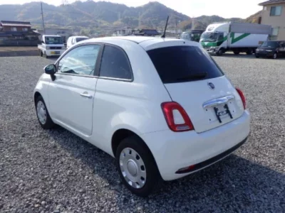 Fiat 500  с аукциона в Японии