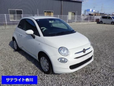 Fiat 500  с аукциона в Японии