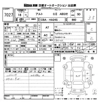 Suzuki ALTO лот № 7027 оценка 3.5  с аукциона в Японии 8