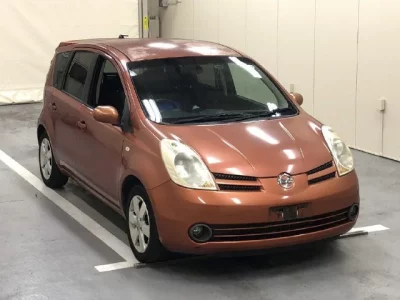 Nissan NOTE  с аукциона в Японии