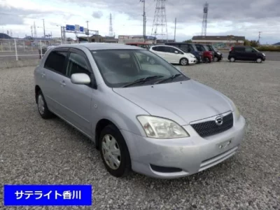 Toyota COROLLA RUNX  с аукциона в Японии